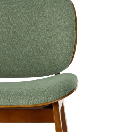 Fauteuil Kuji Vert Structure Bois Athezza — vue 4
