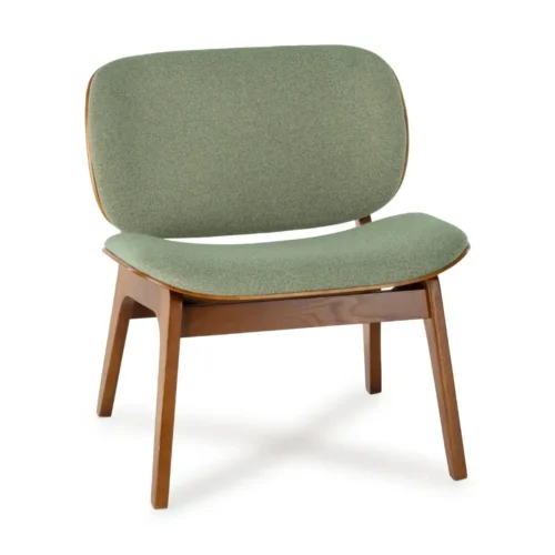 Fauteuils Athezza Fauteuil Kuji Vert Structure Bois Athezza