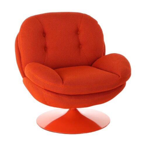 Fauteuil Memento Athezza pivotant HIVE orange