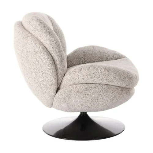 Fauteuil Memento Chiné Beige Athezza — vue 3