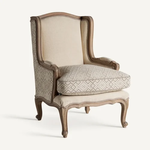 Fauteuil Fauteuil Tulle beige Vical Home