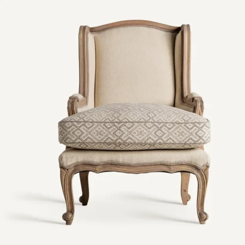Fauteuil Tulle beige Vical Home — vue 2