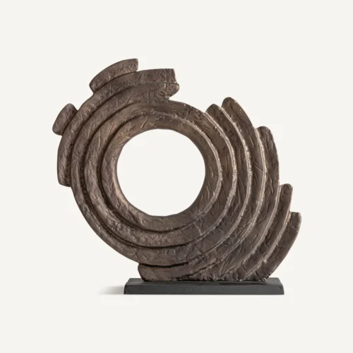 Décorations Vical Home Figurine aluminium doré 70 x 65 cm Vical Home