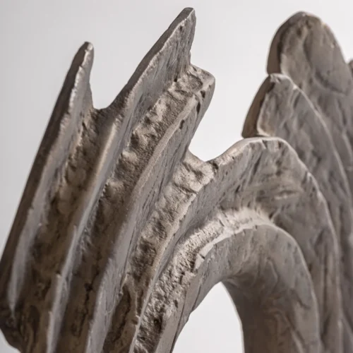 Figurine aluminium doré 70 x 65 cm Vical Home — vue 3