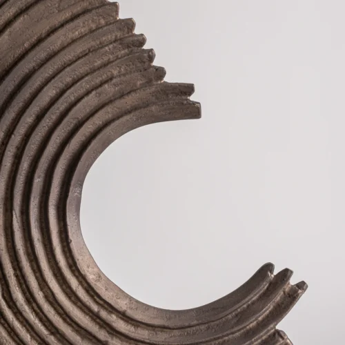 Figurine aluminium doré 74 cm Vical Home — vue 2
