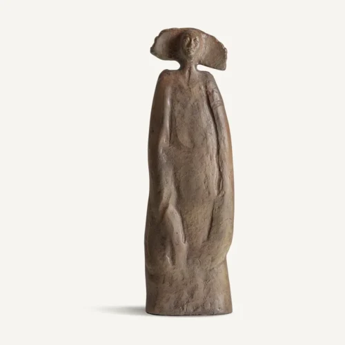Statue et sculpture Figurine aluminium rouille 54 cm Vical Home