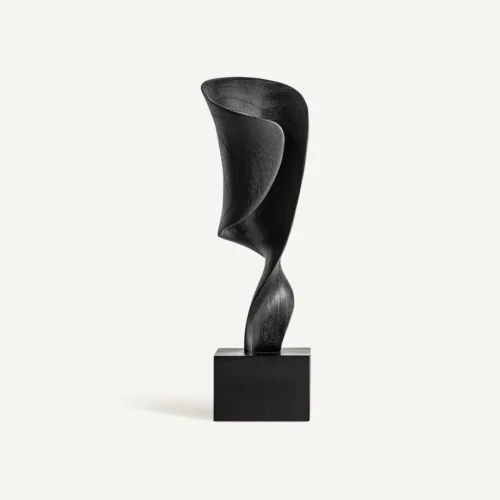 Figurine Blayen bois de teck noir Vical Home