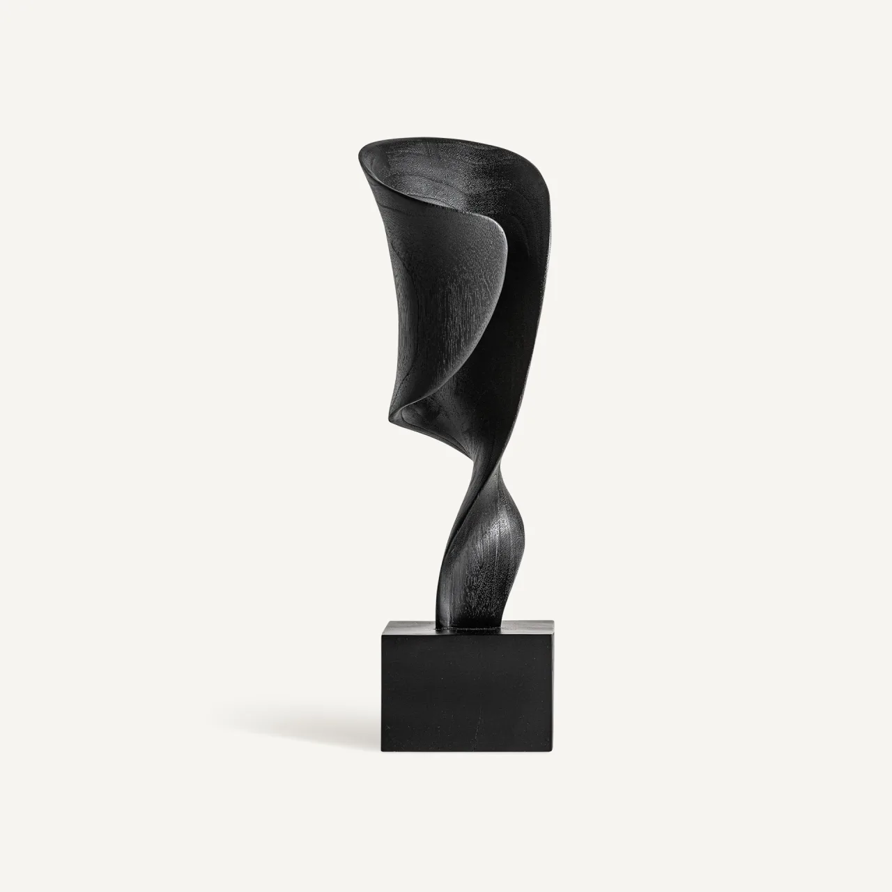 Figurine Blayen bois de teck noir Vical Home