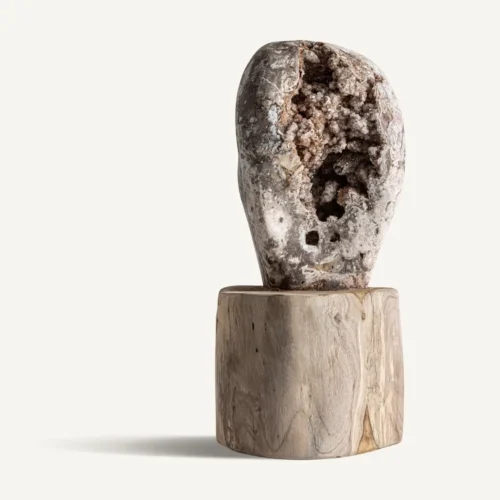 Décorations Vical Home Figurine Blazh quartz foncé et teck Vical Home