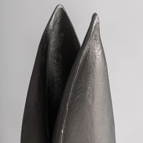 Figurine décorative aluminium argent Vical Home — vue 2
