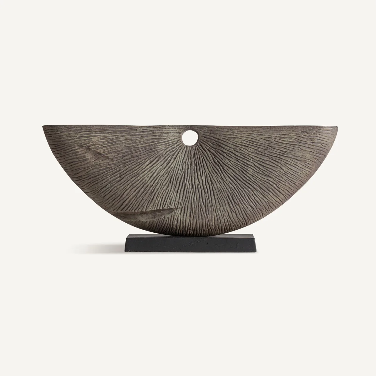 Figurine décorative aluminium gris Vical Home