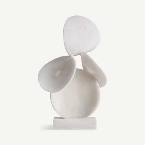 Décoration Figurine Leah résine blanche Vical Home
