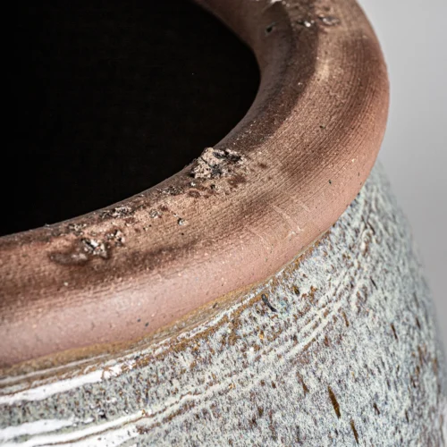 Jarre Anquelina céramique marron Vical Home — vue 5