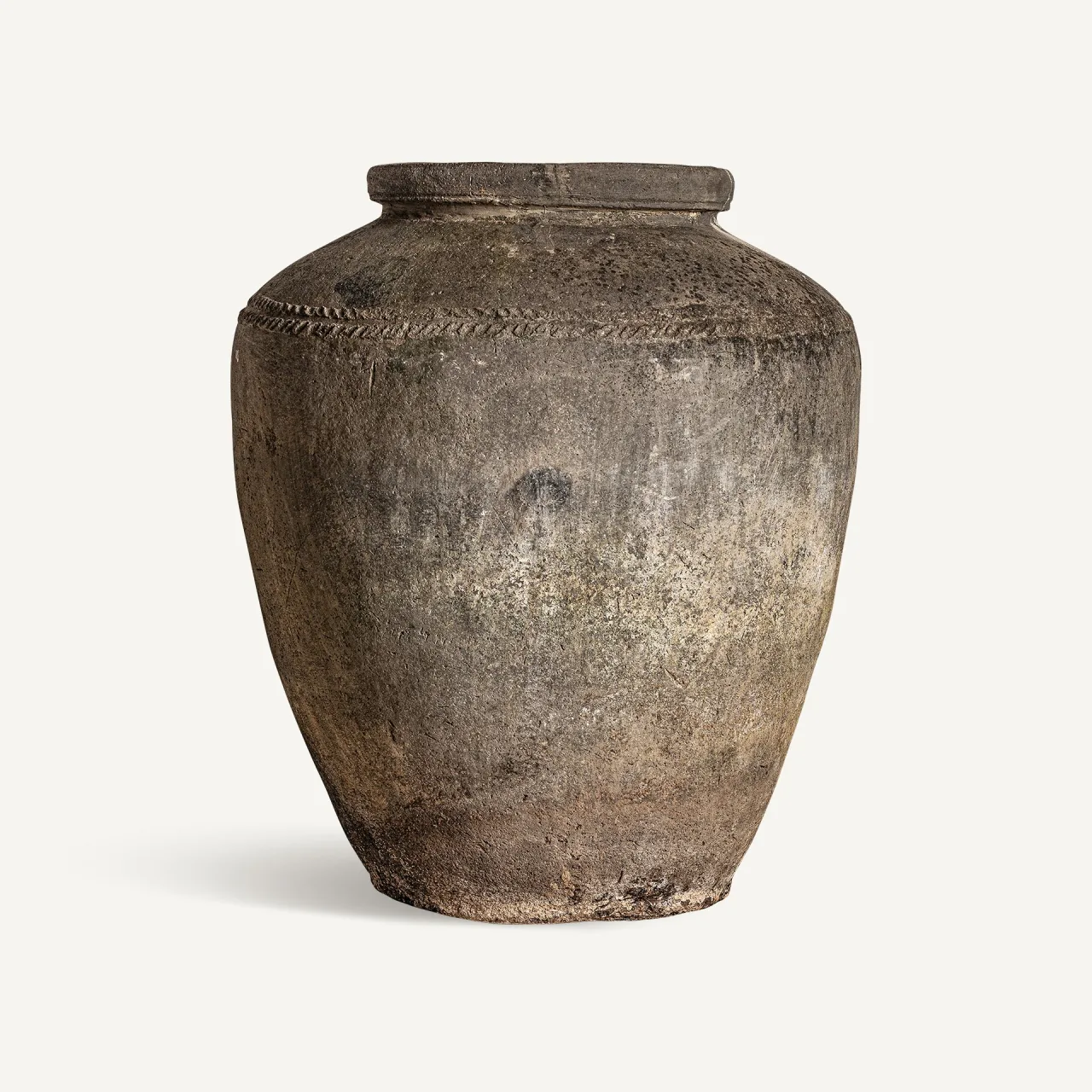 Jarre Colmberg terre cuite marron vieilli Vical Home