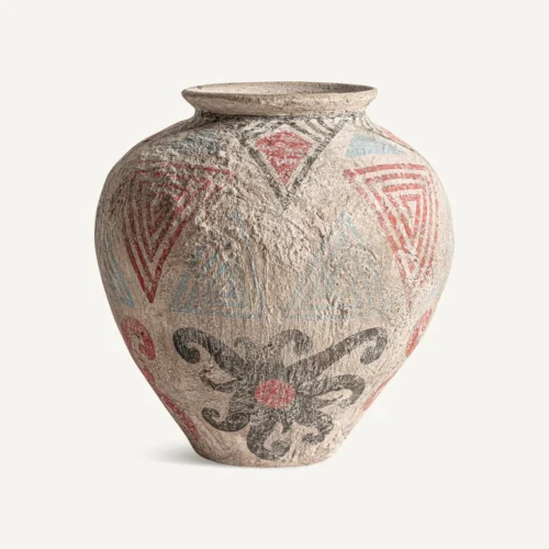 Vase et cache pot Jarre Didac terre cuite multicolore Vical Home