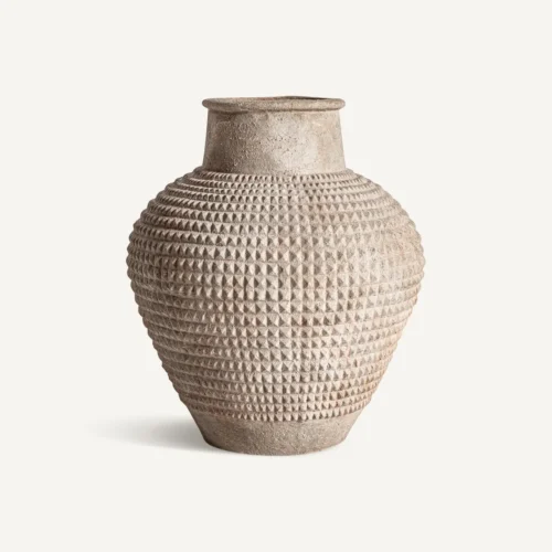 Décorations Vical Home Jarre Donie ciment beige 79 cm Vical Home