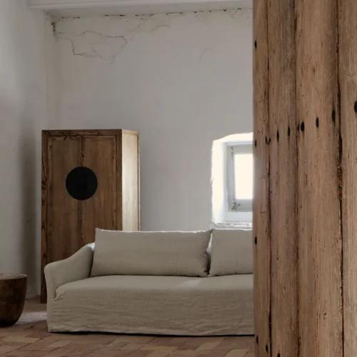 Jarre Geslau terre cuite marron vieilli Vical Home — vue 5