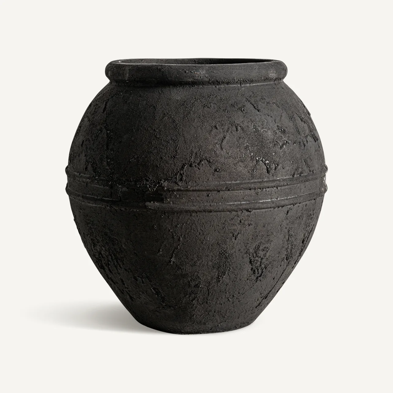 Jarre Kelyene céramique noire Vical Home