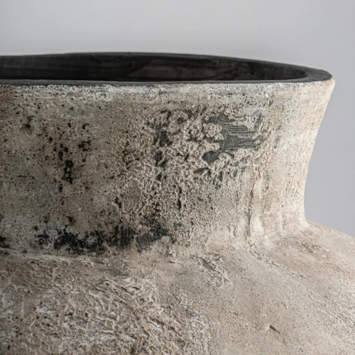 Jarre Milaene béton gris vieilli Vical Home — vue 3