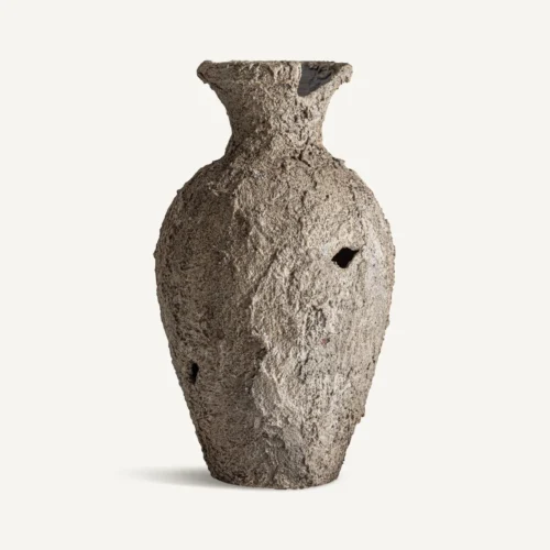 Jarre terre cuite grise 45 x 78 Vical Home