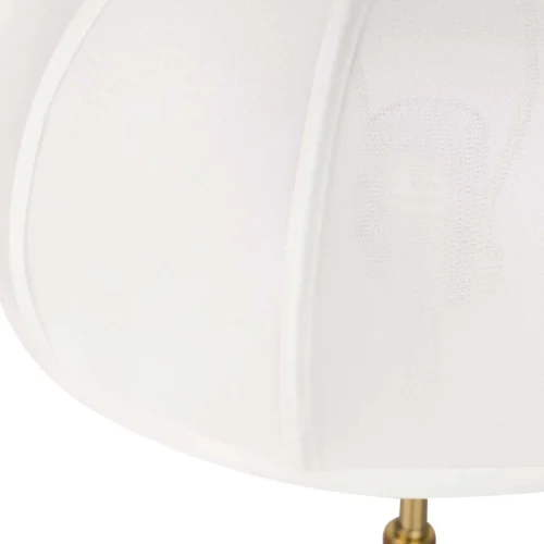 Lampe à poser abat-jour godronné métal doré Ethan Chloé 57 cm — vue 4