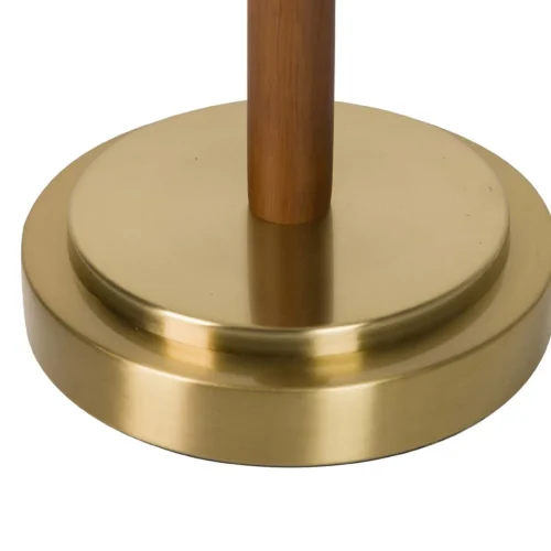 Lampe à poser abat-jour godronné métal doré Ethan Chloé 57 cm — vue 6