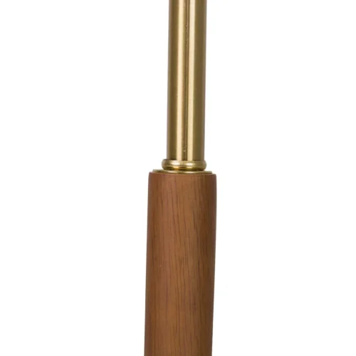 Lampe à poser abat-jour godronné métal doré Ethan Chloé 57 cm — vue 7