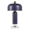 lampe a poser dome laque socle blanc bille doree ethan chloe 50 a 55 cm 2
