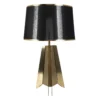lampe a poser pied ailettes dore abat jour noir ou blanc ethan chloe 66 cm 1