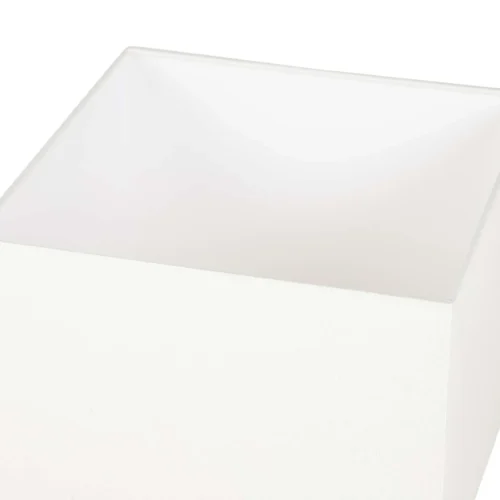 Lampe à poser pilier carré en travertin abat-jour lin Ethan Chloé 71 cm — vue 6