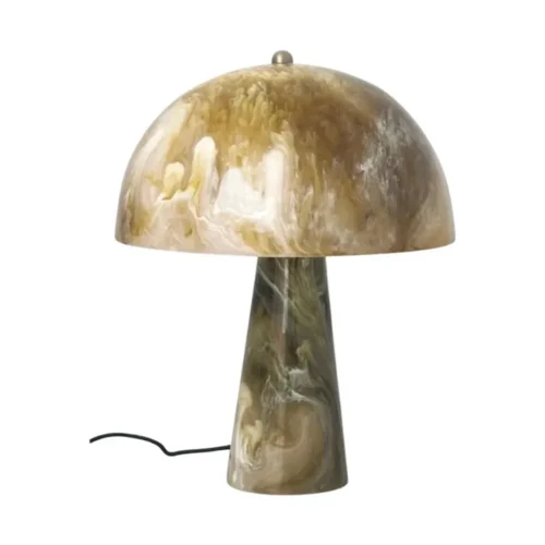 Lampe à Poser Vert Marbré Athezza