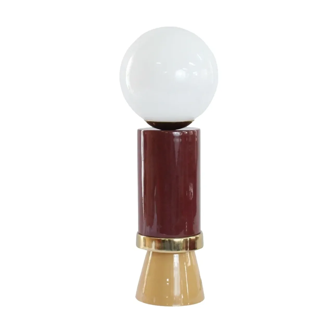 Lampe Ania Bordeaux Athezza