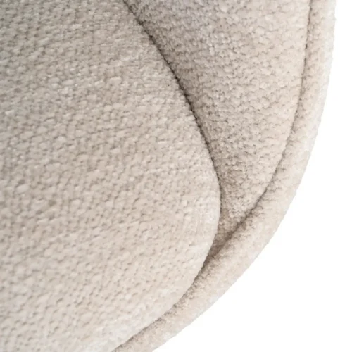 Lot 2 Chaises pivotantes retour automatique tissu beige Ixia 66 cm — vue 8