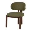 lot de 2 chaises chenille pietement chene teinte noyer ethan chloe 3