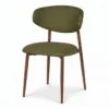 lot de 2 chaises tissu pietement fusele dossier ovale ethan chloe 3