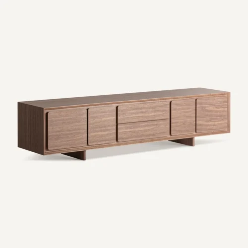 Meuble TV Sinaia orme marron 216 cm Vical Home — vue 2