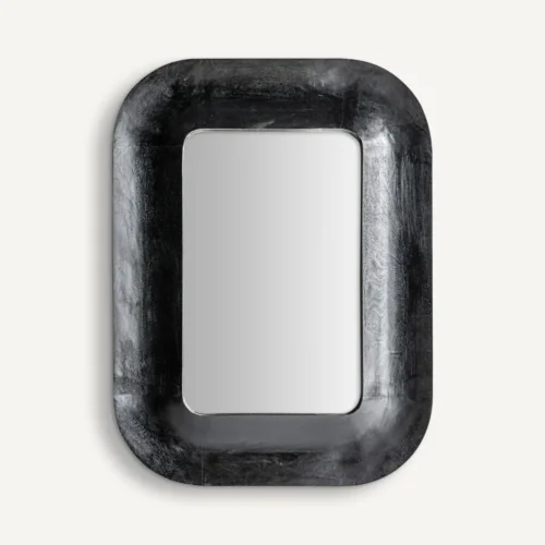 Décorations Vical Home Miroir bois de manguier noir 122 x 92 Vical Home