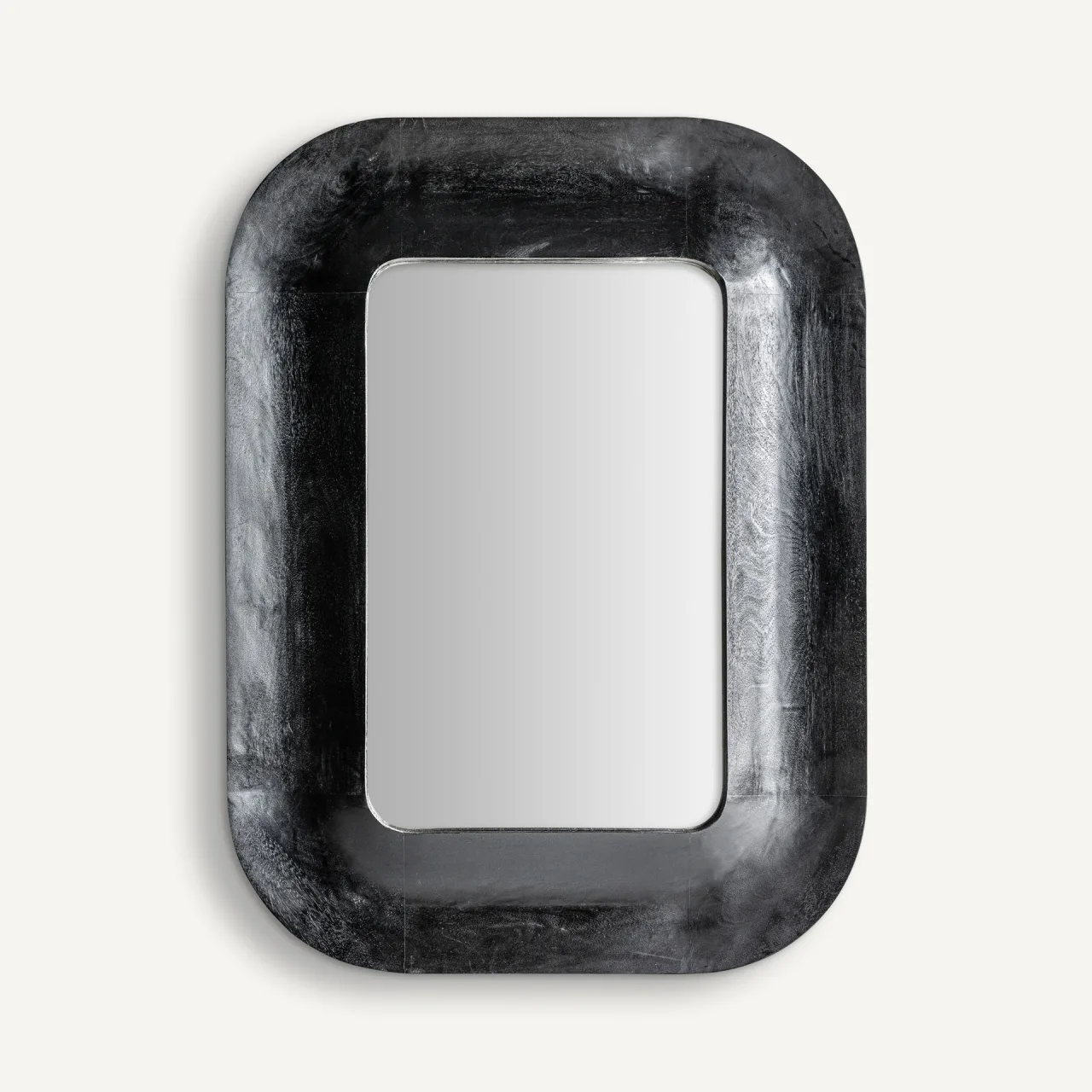 Miroir bois de manguier noir 122 x 92 Vical Home