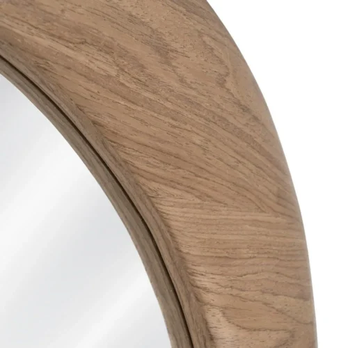 Miroir organique cadre effet bois Ixia 120 cm — vue 6
