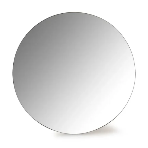 Décoration Athezza Miroir Rond Ofod Bordure Chêne Clair Athezza