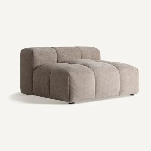Module de canapé central brun clair 120 cm Vical Home — vue 2