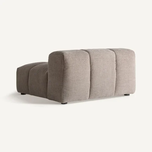 Module de canapé central brun clair 120 cm Vical Home — vue 4