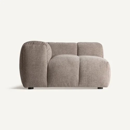 Vical Home Module de canapé d'angle brun clair 115 cm Vical Home