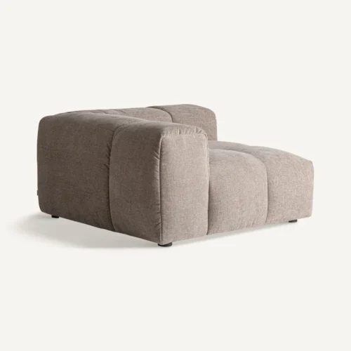 Module de canapé d'angle brun clair 115 cm Vical Home — vue 2