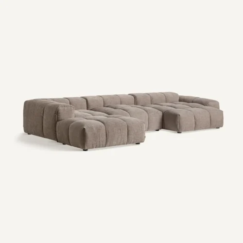 Module de canapé d'angle brun clair 155 cm Vical Home — vue 7