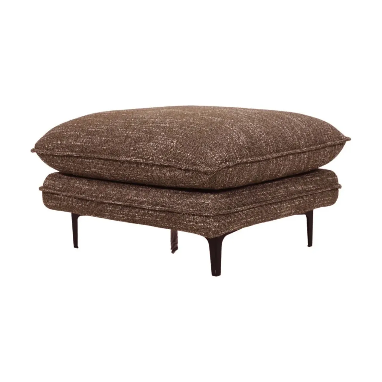 Ottoman Modène Marron Chiné Athezza