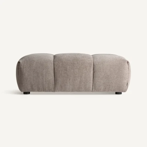 Poufs et repose-pieds Vical Home Repose-pieds de canapé modulable brun clair 115 cm Vical Home