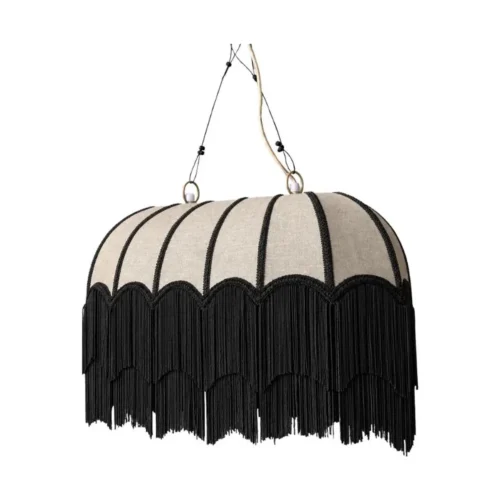 Suspension Daisy Noir Athezza