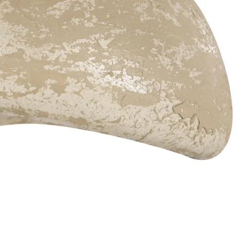 Suspension en papier mâché beige forme organique Ethan Chloé 60 cm — vue 4