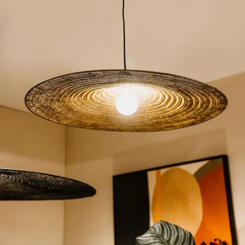 Suspension Fillie Dorée D70 x H13 cm Athezza — vue 2